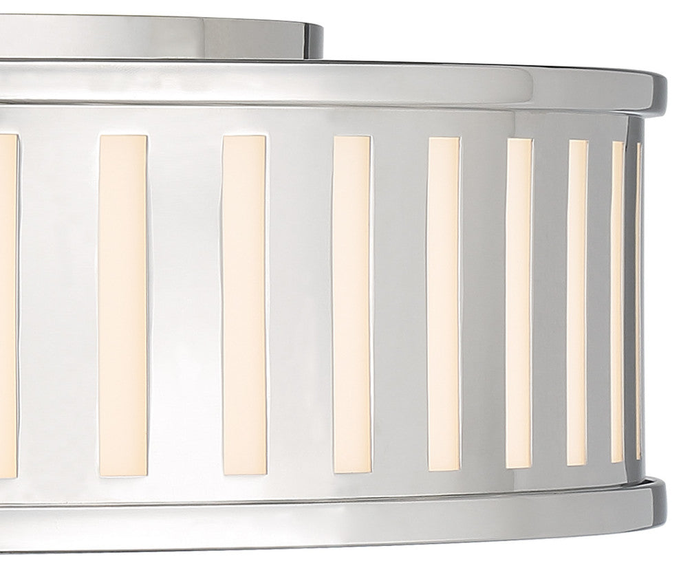 Kendal 4-Light Polished Nickel Ceiling Mount