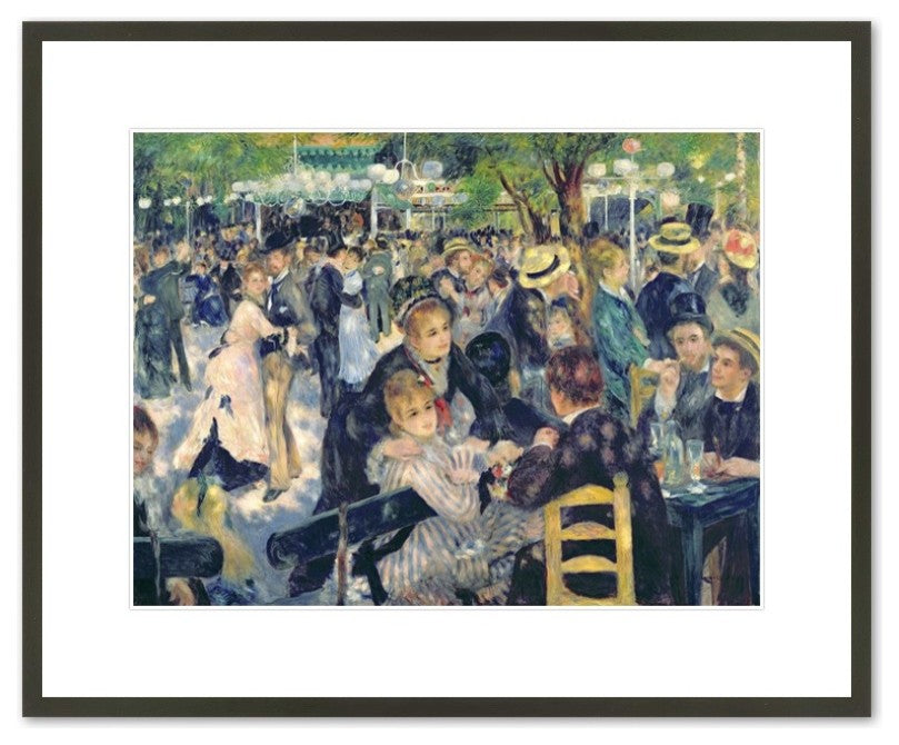 Ball at the Moulin de la Galette, 1876 (oil on canvas)