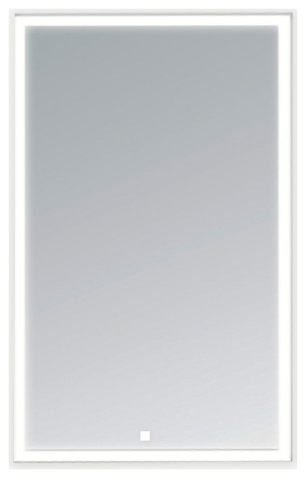 Edge Royale 24" LED Medicine Cabinet Defogger 3X Adjustable Magnifying Mirror