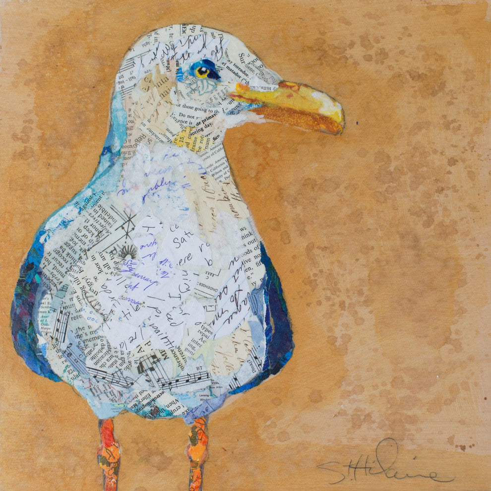 "Soliloquy" Painting Print on Wrapped Canvas, 18x18