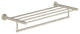 Dia 22 Inch Towel Shelf with Mounting Hardware, Satin Nickel