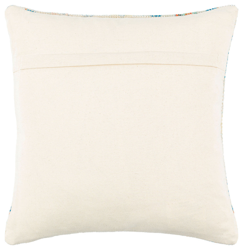 Surya Samsun Pillow Shell With Polyester Insert 18"H X 18"W Cream