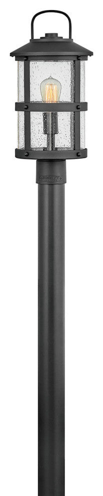 Hinkley Lakehouse Medium Post Top Or Pier Mount Lantern 12V, Black