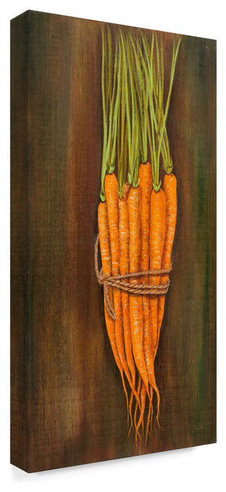 Gigi Begin 'Carrots' Canvas Art, 32"x16"