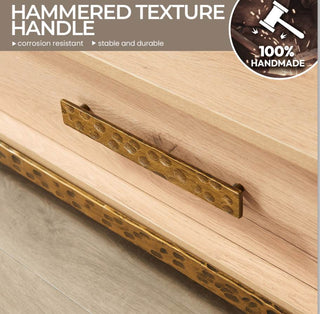 Dhaka Bath Vanity, Stone Top, No Mirror, Yellow Bronze Base, 55", Single Vanity