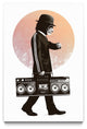 Bowler and Briefcase Fine Art Print by Hidden Moves, 16"x24"