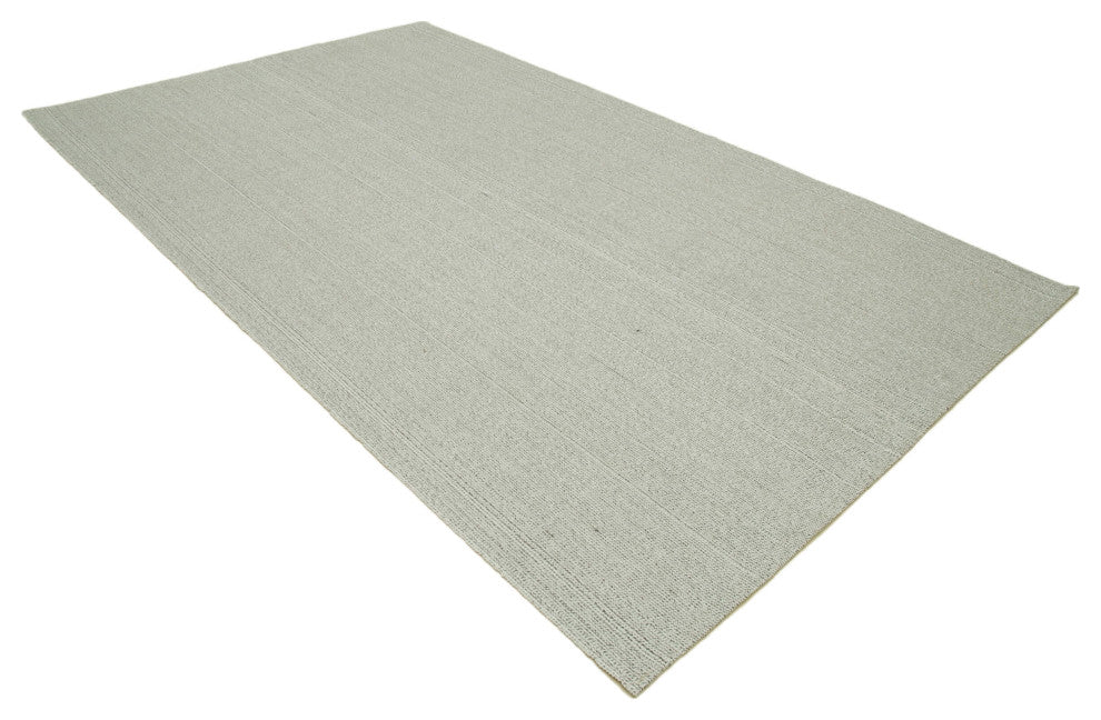 Rug N Carpet - Handmade Turkish 6' 8'' x 11' 0'' Decorative Wool Kilim Rug