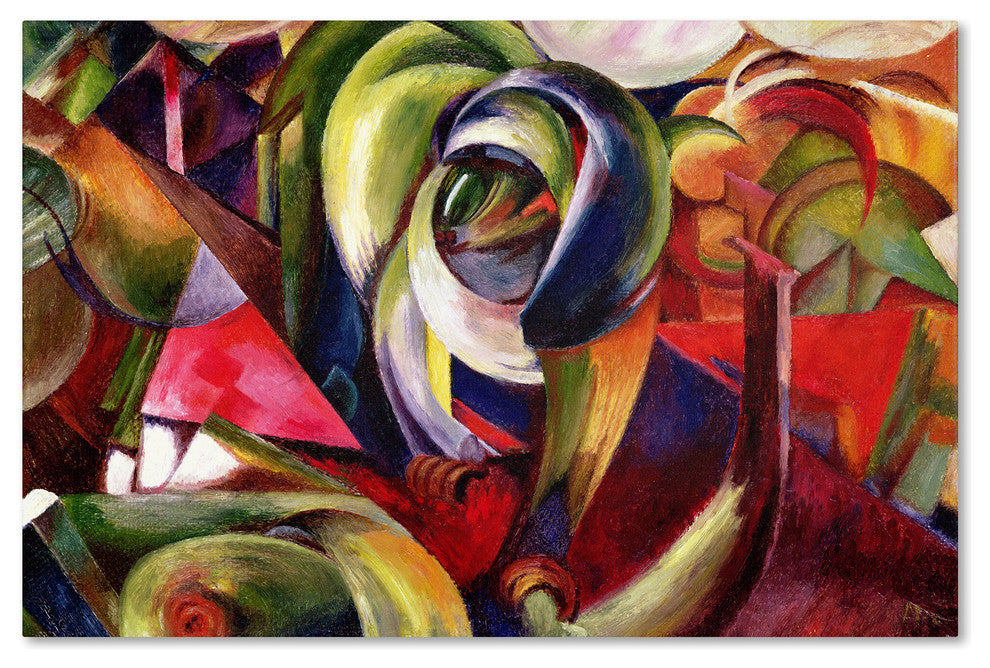 'Mandrill, 1913' Canvas Art by Franz Marc