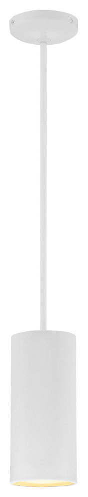 Access Lighting Pilson LED 11" Rod Pendant Ceiling Light, Matte White