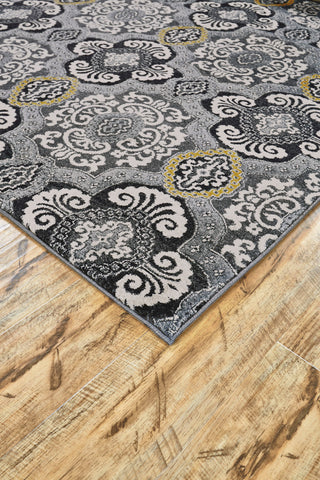 Weave & Wander Milania Rug, Fog, 10'x13'2"