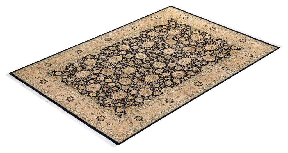 MOGUL, Hand Knotted Area Rug 9' 0" X 6' 1"