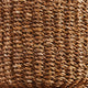 Set of 3 Woven Sea Grass Storage Baskets Cylinder 18 15 12 in Natural Spa Towel