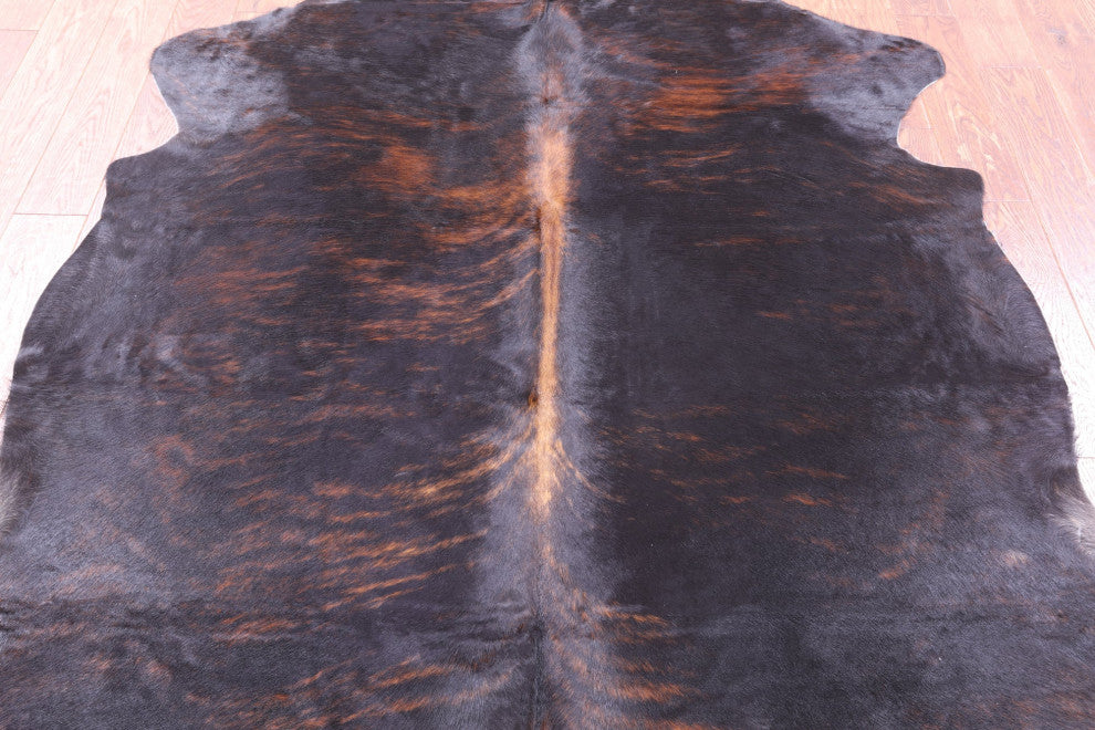Natural Cowhide Rug 6' 7" X 6' 3" C2277