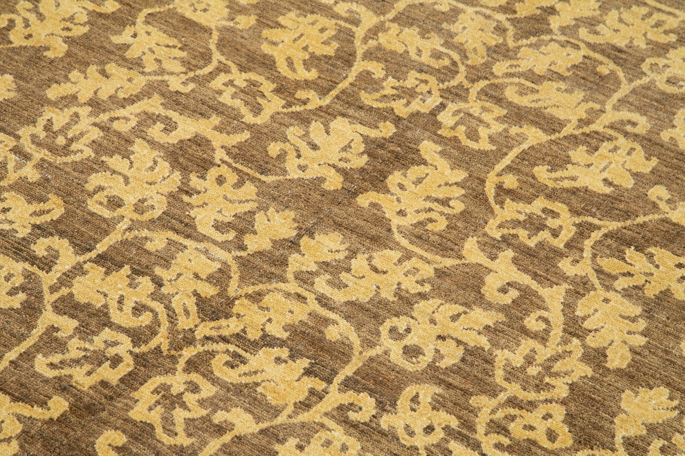 Rug N Carpet - Handmade Oriental 6' 1" x 8' 6" Pastel Oushak Area Rug