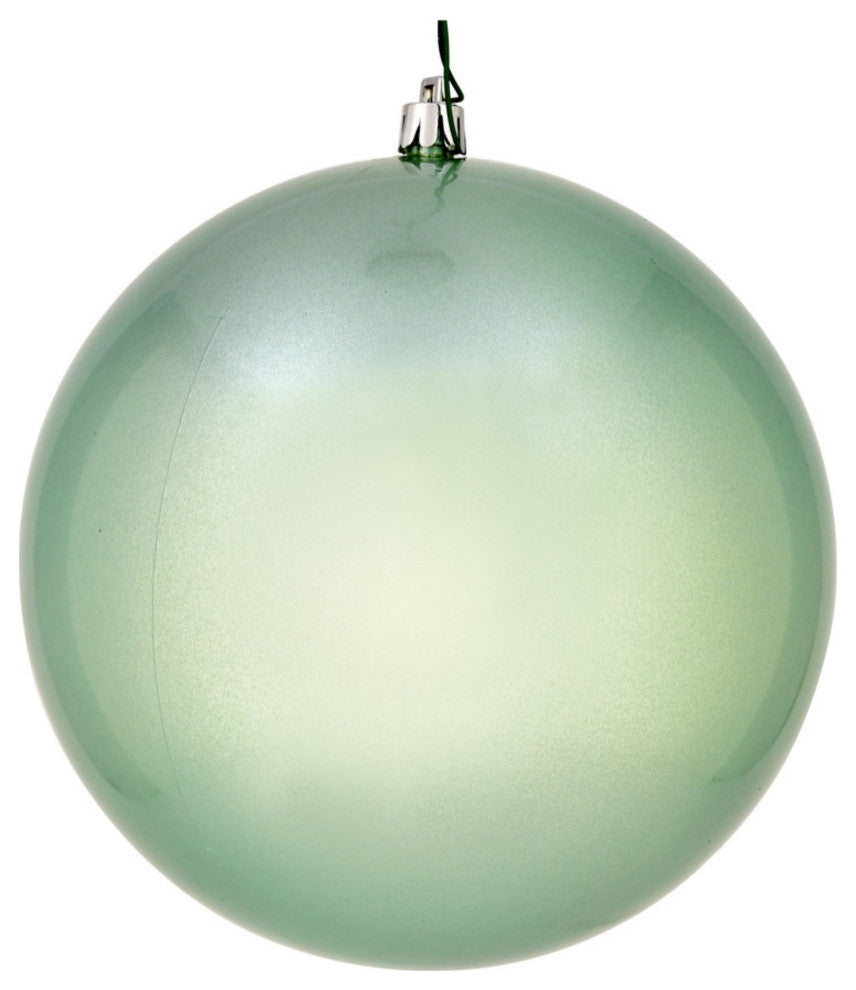 6" Frosty Mint Candy Ball Uv Drill 4-Pack