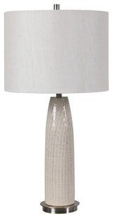 Uttermost Delgado-LIght Gray Table Lamp