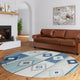 Indoor/Outdoor Phoenix PH1 Pacifica Machine Washable 8' x 8' Round Rug