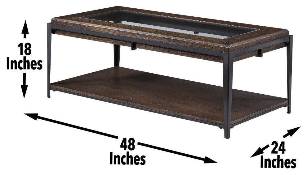 Waco Cocktail Table With Casters