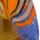 GlassOfVenice Battuto Murano Glass Vase - Morning Sun
