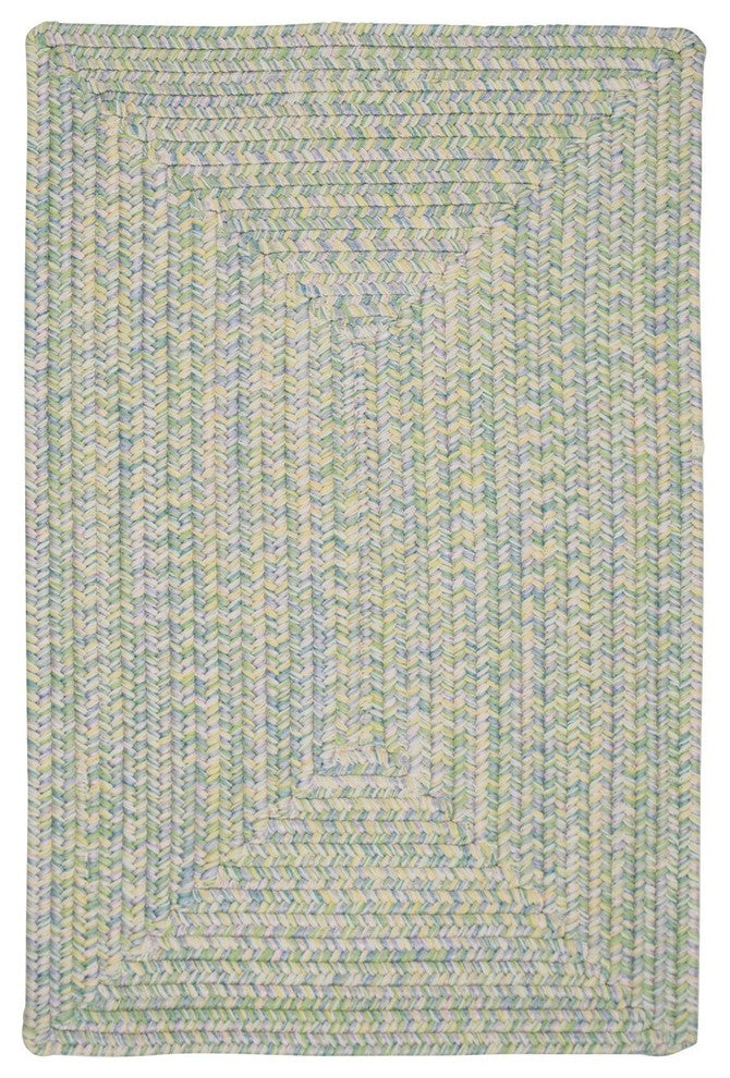 Colonial Mills Kicks Cove KC27 Pastel Indoor/Outdoor Area Rug, Oval 3'x5'
