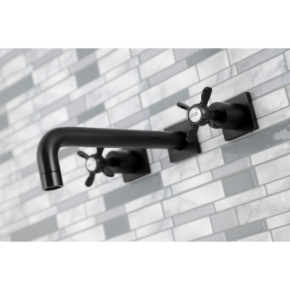 KS6020BEX Wall Mount Tub Faucet, Matte Black