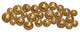 Modern Gold Abstract Metal Wall Art For Wall Decorations