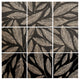 Deny Designs Heather Dutton Float Like A Feather Black Wood Wall Mural, 3'x3'
