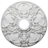 18"OD x 3 1/2"ID x 1 3/8"P Norwich Ceiling Medallion