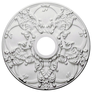 18"OD x 3 1/2"ID x 1 3/8"P Norwich Ceiling Medallion