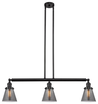 Innovations Lighting 213-Ob-S-G63-Led 3 Light Dimmable Led Island Light