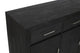 Fernious 4 Drawer 4 Door Sideboard, Dark Gray on Mango Solid Wood