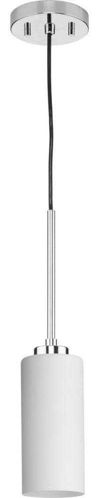 Cofield Collection One-Light Polished Chrome Transitional Pendant
