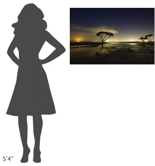 "Moonrise" Stretched Canvas Giclee by Mel Brackstone, 36x24"