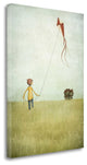 "Kite Runner" By Majali, Giclee Print on Gallery Wrap Canvas, Ready to Hang