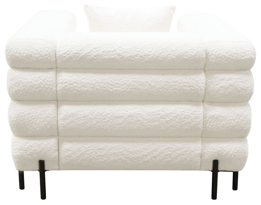 Vox Tufted Chair, White