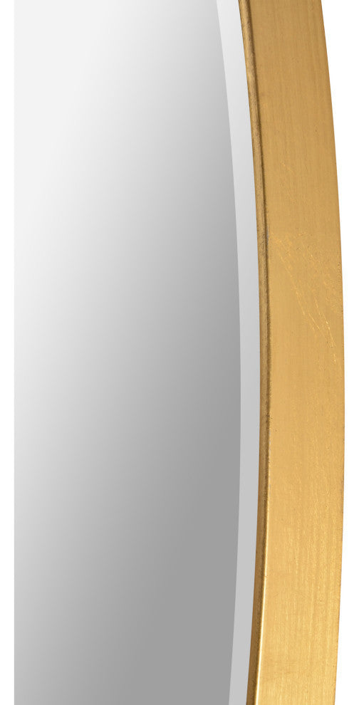 Thallo Round Modern Accent Wall Mirror