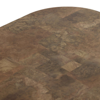 Blanco Coffee Table-Warm Umber Burl