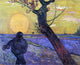 Vincent Van Gogh Sower With Setting Sun Wall Decal