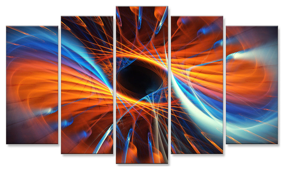 "Centered" Digital Artwork on Cotton Canvas