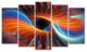 "Centered" Digital Artwork on Cotton Canvas