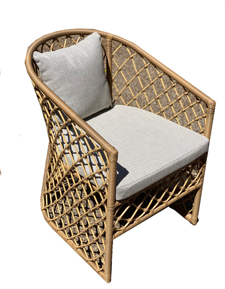 Capri Ratan Outdoor Patio Dining Chair