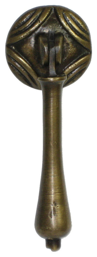 Teardrop Pull With Carved Backplate