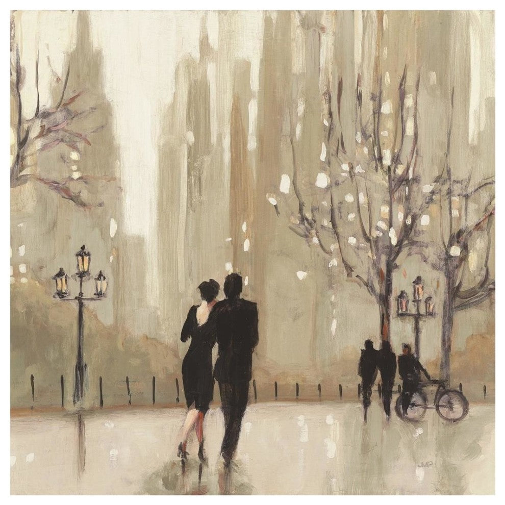 "An Evening Out Neutral Crop" Digital Paper Print by Julia Purinton, 32"x32"