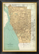 "Buffalo, New York, 1895" Framed Canvas Giclee by Joseph Rudolf Bien, 30x40"