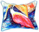 Betsy Drake Spoonbill Small Indoor/Outdoor Pillow 11x14