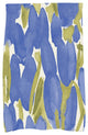 Sunset Tulip Floral Hand Towel, Blue, 18"x30"