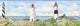 Eugene Light Blue Coastal Lighthouse Portrait Border Bolt