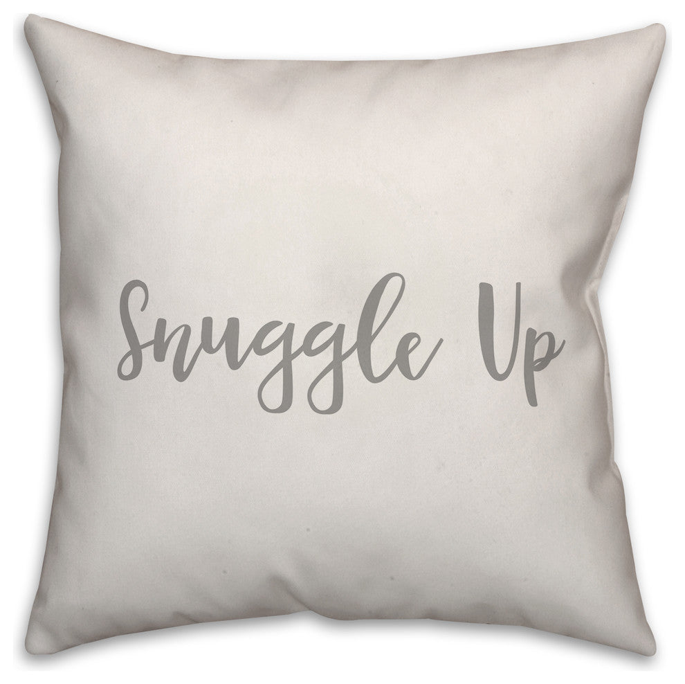 Snuggle Up 16x16 Throw Pillow Cover