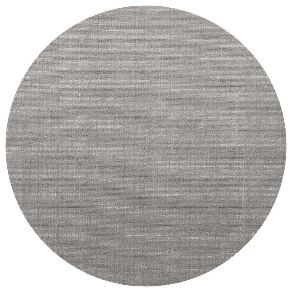Ahgly Company Indoor Round Mid-Century Modern Area Rugs, 7' Round