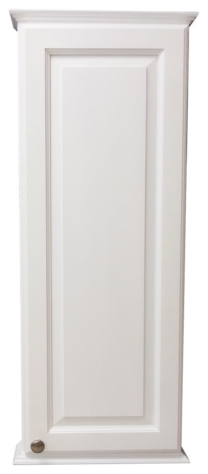 Angela On the Wall   Cabinet 19.5h x 15.5w x 3.25d, White Enamel